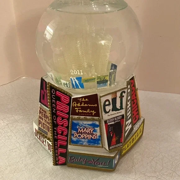 Broadway Snow Globe
